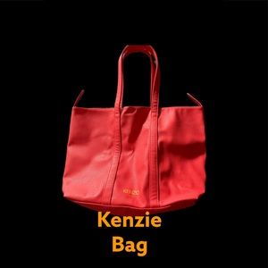 Kenzo Orange Tote Bag